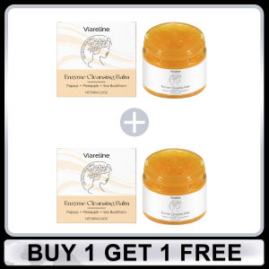 VIARELINE | Enzyme Cleansing Balm for Makeup Remover Deep Cleansing Face Pore Refreshing Non-tightening Smoothing Skin Makeup Remover Balm