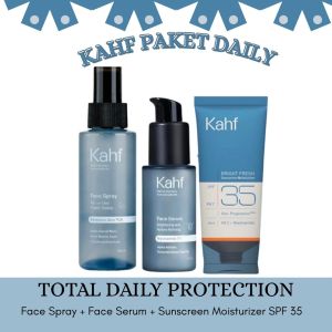 Kahf Total Daily Protection Set Bundling | Kahf Paket Lengkap Skincare Pria
