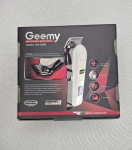 "Geemy GM6008 Professional Hair Clipper Cordless RM35 Rechargeable"