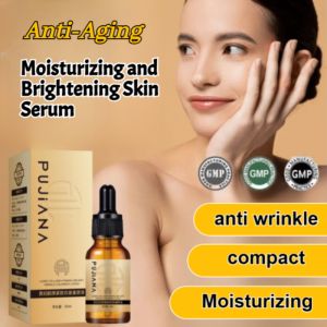 🔥【A touch to smooth wrinkles】Firming Anti-Wrinkle and Anti-Aging Serum/紧致抗皱童颜液/Remove Yellow Brighten Anti Aging Antioxidant Lift Tight Moisture Essence