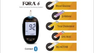 FORA® 6 Connect Multi-Functional Monitor System with Bluetooth