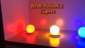 LED Bulb Lamp 3W Colorful Lampada E27 RGB Light Home Decor KTV Bar AC 220v Colorful Globe Bulbs