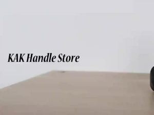 KAK Biometric Fingerprint Lock Black Keyless Cabinet Lock Smart Drawer Locks Anti-theft Door Lock Long Standby Time Door Hardwar