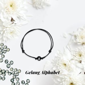 Gelang Huruf Inisial Nama A-Z / Gelang Persahabatan