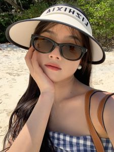 Chen Nai Nai ผู้หญิง ทันสมัย แว่นกันแดด Cat Eye สไตล์เกาหลี แว่นกันแดด ป้องกันรังสียูวี หลากหลาย แว่นกันแดดระดับไฮเอนด์