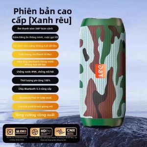 SENXUN | Loa Di Động Không Dây Âm Thanh Cao Chất Lượng 7.1 Virtual Surround Sound Âm Trầm Mạnh Loa Mini Di Động Dùng Cho Nhà Xe Ngoài Trời