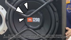 CPA UNIVERSAL 1200W DUAL SUBWOOFER BOX 12INCH