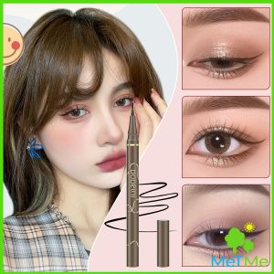 MetMe ปากกาอายไลเนอร์ เนื้อลิขวิด กันน้ํา ติดทนนาน แห้งเร็ว 4 สี Eye Liner