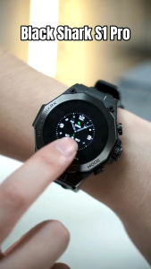 Đồng Hồ Thông Minh Black Shark S1 Pro Có Chat GPT Màn Hình Amoled Sạc Không Dây Pin Lâu