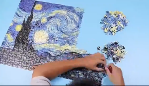 Anime Jigsaw Puzzles 1000 Pcs Educational Toys DIY High Definition Puzzle Family Play