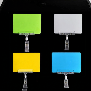 PAMPAS | Waterproof Rewritable PVC Price Tag Clip