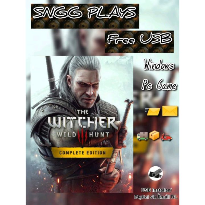 Witcher Program Pc The Witcher 3 : Wild Hunt – Complete Edition ( + All DLCs ) / PC Game ...