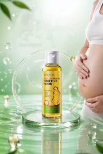100ml Pregnancy Stretch Mark Essential Oil | Vitamin E Moisturizing Body Massage Oil | Belly Skin Care For Moms