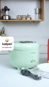 Nồi Cơm Điện Lòng Niêu Có Quai Xách Dung Tích 12L- 500W KALPEN R12