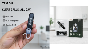 🎧 TRM D11 ORIGINAL Bluetooth Headset | Waterproof Earphones | Ready Stock TWS Wireless Earbuds