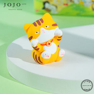 JOJOS L PD Observe Resin Cat Figurine Desktop Decoration Cartoon Style Office Zone Friendship Scene Home Decorations
