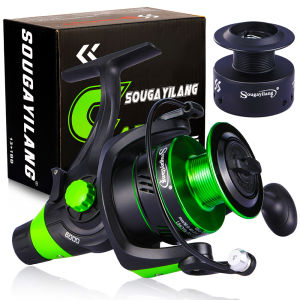 Penggulung Senar Pancing 13 + 1BB Pemutar Senar Pancing Putar Kiri/Kanan Dapat Dipertukarkan Kekuatan Tarik 30Lb untuk Memancing Karper Kakap Trout