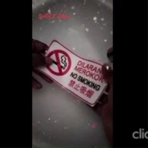 No Outside Food Sign Sticker PVC Sticker WallWindow(WATERPROOF) / Dilarang Makanan Dari Luar Sticker Kalis Air(PREMIUM)