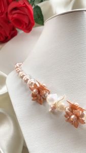 KALUNG KRISTAL PREMIUM CHIKITA | CRISTAL BEADS NECKLACE | KALUNG MANIK MANIK HANDMADE | AKSESORIS HIJAB | HIJAB FASHION HANDMADE