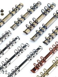 Detachable Metal Ring Binder Clips A5 Notebook Refillable Dividers DIY Accessories A6 Ring A7 Buckle Ring Notebook Supplies