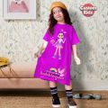TUNIK ANAK PEREMPUAN RAINBOW BUBBLEGEM RUBY PURPLE FREE NAMA ANAK. 