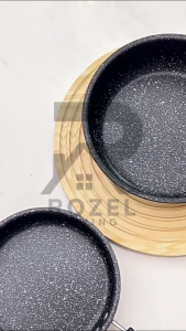 ROZEL Panci Masak Anti Lengket Serbaguna / Wajan Penggoreng Telur Martabak Banyak Ukuran / Frypan Multifungsi Kokoh / Panci Penggorengan Anti Karat Kualitas Bagus