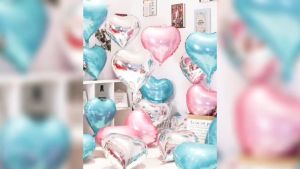 (5pcs)18 inch Love Heart Foil Balloon Birthday Wedding Party Decoration Valentines Day Balloon