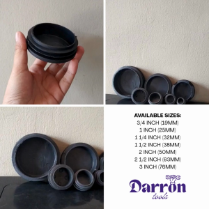 Tubular End Caps Plastic Insert Plugs for Furniture Chair & Table Foot Protection