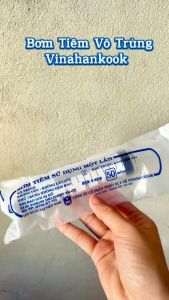 Bơm Tiêm Vô Trùng Vinahankook dùng để Bơm thức ăn 50Cc (Loại Lớn 50cc)