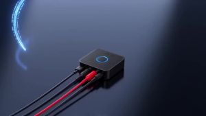 KEBIDU | KEBIDU Bluetooth 6.0 Audio Transmitter Receiver 1 To 2 Wireless Adapter 3.5mm AUX RCA HiFi Stereo Music Adapter For Speaker Kit