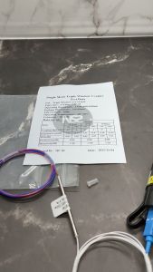 Splitter Ratio 3:97 SC UPC Tiga Jendela G657A2 Fiber Optik Kualitas Tinggi