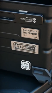 Shinetrip ST05 Tactical Velcro Patch Nylon Metal Military Badge Sticker Outdoor Camping Gas Cover Sleeve Chair Table Bag