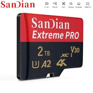 Sandisk High speed SD Micro TF card 128GB/256GB/512GB/1TB/2TB SD storage card TF flash card can be used for mobile phone cameras desktop computers