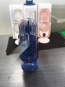 Desktop Electric fan Portable Home Air Conditioning Fan 5-Speed 720° Swivel Outdoor Camping Air Cooler Table Fans