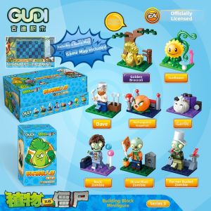 HANLIANG | Plants vs Zombies Puzzle Toy Blocks Assembly Set
