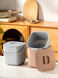 onlycook | Wet and Dry Separation Kitchen Trash Can