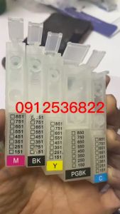 Bộ 5 chíp nhận mực cho máy in Canon 6770 canon 6870 canon ip7270 mã 750-751