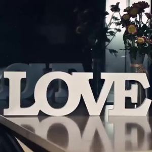 other | Nordic Style White Wooden English Letter Home Wedding Festival Decoration Props Diy Creative Wall-mounted Decorative Handicrafts