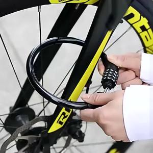 Bicycle Combination Lock Anti-theft Lock Mountain Bike Lock Motorcycle Anti-theft Lock Portable Anti-theft Ring Lock
