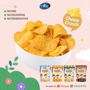 Abe Food K-Chips Keripik Singkong Cassava Chips 80 gram - Snack Anak