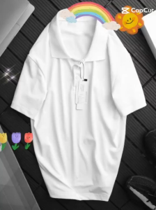 Áo polo nam phối màu xanh ngọc mẫu đẹp mùa hè