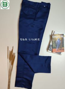 celana panjang biru Smp laki-laki bahan elemen