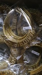Satu Keluarga Bando Happy Birthday Silver Anak Bahan Plastik C787 Bendo Wanita Birthday Party Gold Korean Style Heandband HBD Pesta Ulang Tahun Import