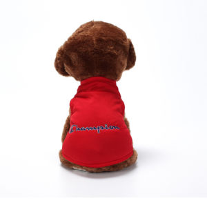 [HATELI] Summer Pet Clothes Dog T-shirt Champion Printed Dog Vest For Small Medium Dogs Accessories Pet Supplies Cat Vest Shirts