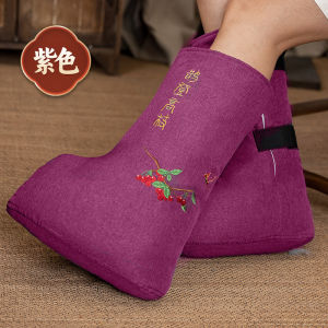Heated Socks for Sleeping Warm Foot Heaters Ladies Charging Model Bed Warmers Macaron Color Home Use Foot Care in Winter
