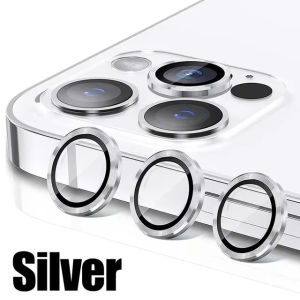 3pcs Metal Camera Lens Protector For iPhone 17 16 Pro Max 13 11 15 14 Plus 12 Mini Air 17promax 16promax Lens Protective Glass