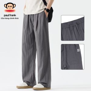 Paul Frank | Quần Tây Phối Lanh Dáng Rộng Thoải Mái