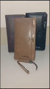 BAELLERRY S6703 DOMPET PANJANG UANG TEBAL DENGAN ZIPPER SLETING PRIA WANITA