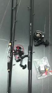 pancing 1 set lengkap kuat Reel Pancing Set Pancing Set 1.8M/2.1M/Joran Pancing Set reel pancing full besi 2000 - 5000 15 Kg/Murah Kuat Power Pancing