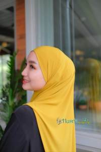 Hijab Bergo Lesti Jilbab Instan HUSNA Bahan Jersey Premium